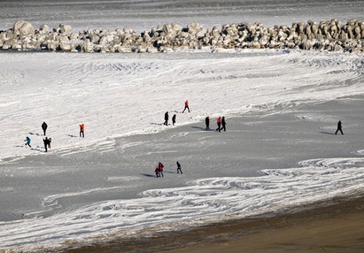 Черно море замръзна за пръв път от 30 години