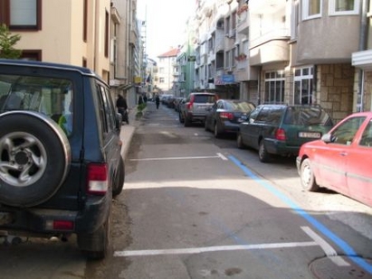35 нови улици влизат в синята зона на Бургас