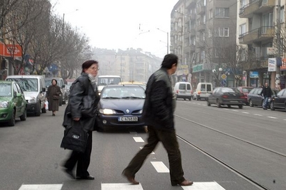 Съдят протестиращ за често пресичане на пешеходна пътека във Велико Търново
