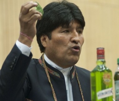 Съдия в Боливия призна, че "гадае" на листа кока
