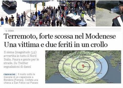 Две мощни земетресения разтърсиха Италия