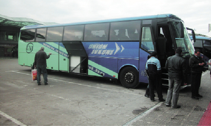 Откраднаха куфарите на туристи от автобус на "Юнион Ивкони"