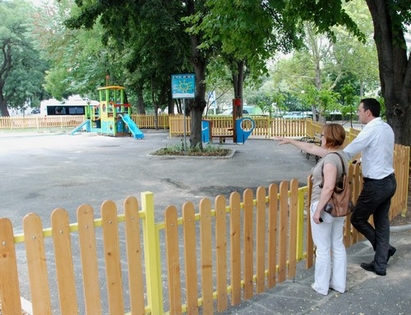 Детска градина "Златна рибка” с нова детска площадка