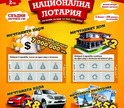 Созополският бизнесмен Цветан Христов спечели 10 000 лева от лотарията
