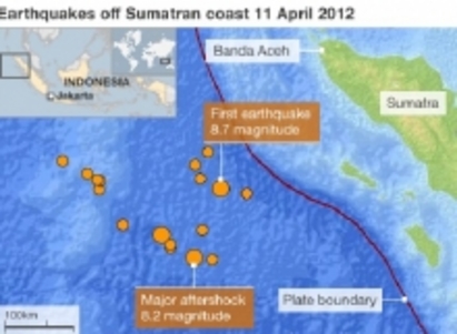 Катаклизми идват след серията силни земетресения в района на Суматра
