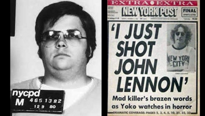Джон Ленън е убит с пет изстрела пред очите на Йоко Оно