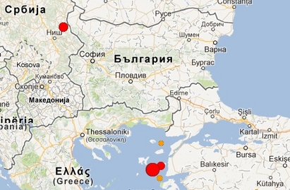 Земетресение разлюля Бургас (ОБНОВЕНА)