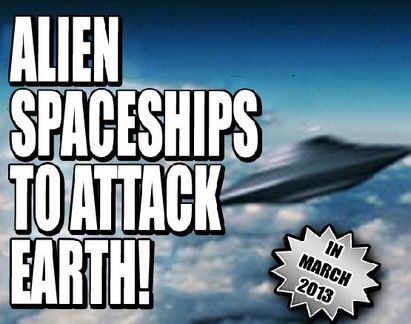 Извънземни кораби атакуват Земята през март?