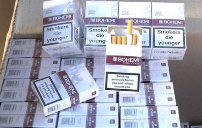 Откриха цигари за 1 млн.лв. натъпкани в Мерцедес