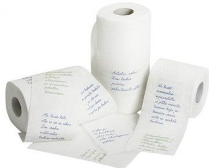 Светотатство: Пуснаха тоалетна хартия с цитат от Библията