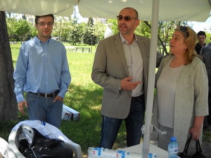 Движение България на гражданите засади дъб за финал в Бургас, зове след изборите депутатите да се захващат за работа