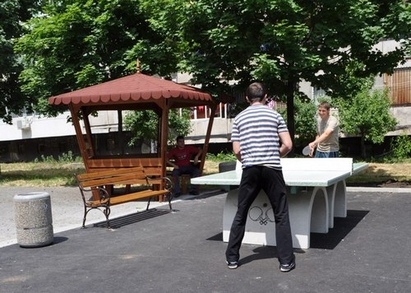 В “Славейков” релаксират в нов кът за отдих с тенис маса