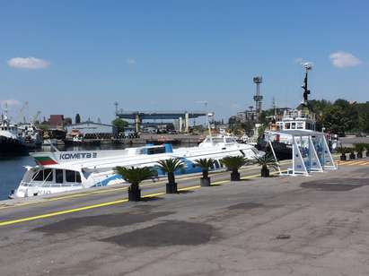 Сезон 2013 на корабите на подводни криле тип „Комети” беше открит в Пристанище Бургас