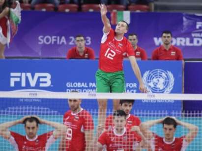 България с първо поражение в Световната лига по волейбол