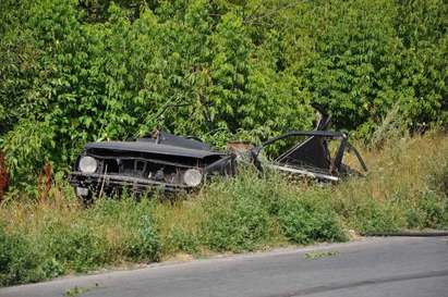 Жена се заби с колата си в гората край магистрала "Тракия"