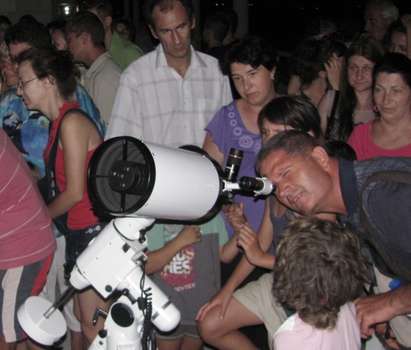 Стотици посетиха „Звездната обсерватория“ в Бургас