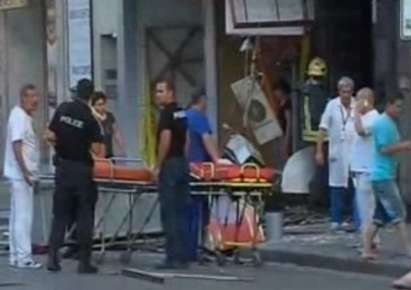 Взрив помете заведение в центъра на София, шестима са пострадали
