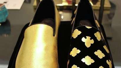 Дизайнер прави обувки от злато, продава ги по $4,8 хиляди за чифт