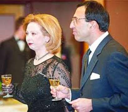 Президентът Петър Стоянов щастлив - жена му се върна при него