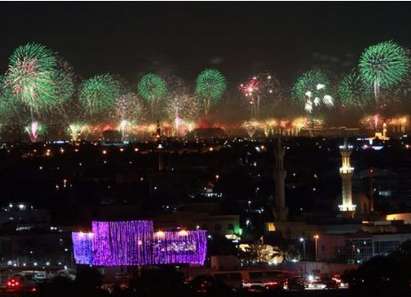Новогодишните фойерверки в Дубай влязоха в Гинес (ВИДЕО)
