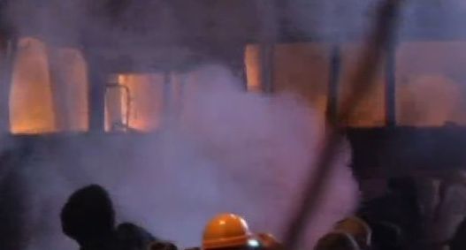 Бой в Киев, 79 души са ранени