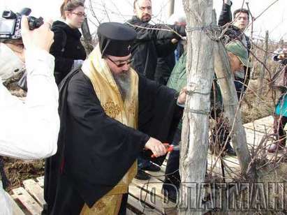 Варненският митрополит Йоан заряза лозята на „Винекс Преслав“
