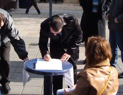 Реформаторски блок – Бургас се включи в подписката за референдум за изборните правила