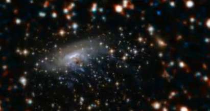 Телескопът Хъбъл засне нова галактика