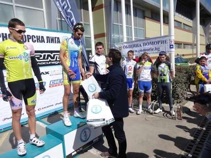 Бургазлията Нягол Няголов взе купата от Черноморската колоездачна лига