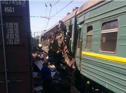 Кървава влакова катастрофа стана  в Русия, има жертви