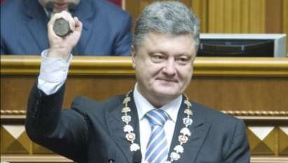 Порошенко обеща единна Украйна и никакъв компромис за Крим