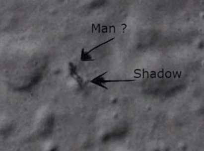 Откриха пришълец на Луната от спътникова карта на Google (ВИДЕО)