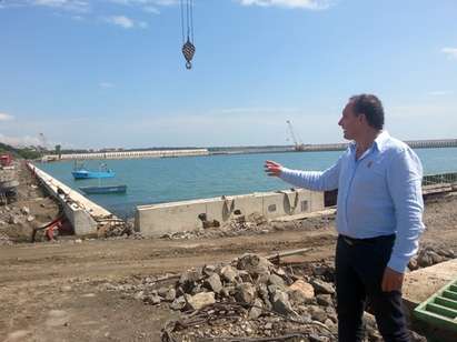 Иван Вълков, ГЕРБ: Работата по рибарското пристанище в Сарафово напредва, ще има и Морска градина край него