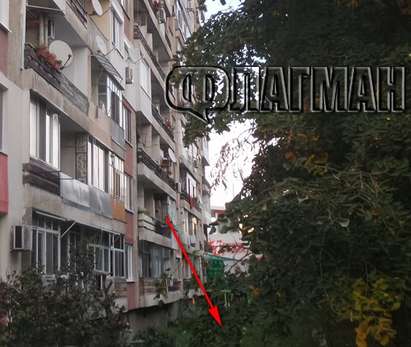 Полетялата от 2-рия етаж Веска в бургаския ж.к. „Славейков“ се отърва със счупен крак