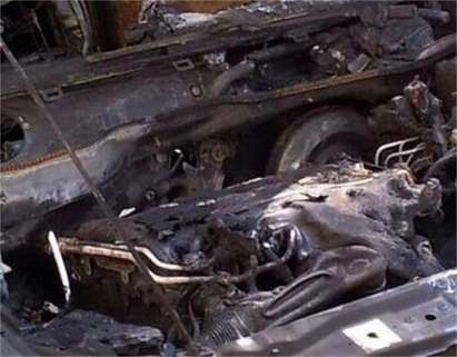 Овъглено тяло открито в горящ автомобил в Орешака