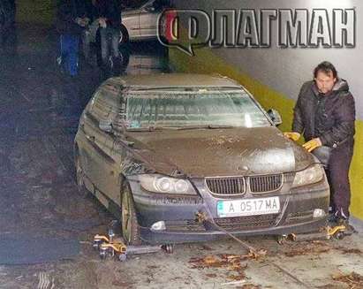 30 коли съсипани в блатото под 5D-киното в Бургас, влачат ги като трошки на буксир
