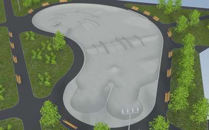 Напролет Бургас ще има модерен и много зелен скейт парк(СНИМКИ)