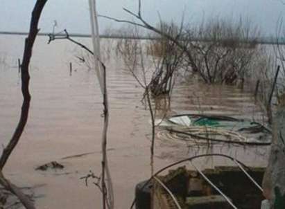 Част от бургаското село Димчево е още под водата