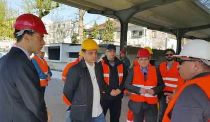 Министър Московски и кметът Николов инспектираха ремонта на бургаската ЖП гара
