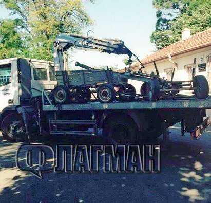 Без подбор: Паякът понесе каруца към наказателния паркинг в Бургас