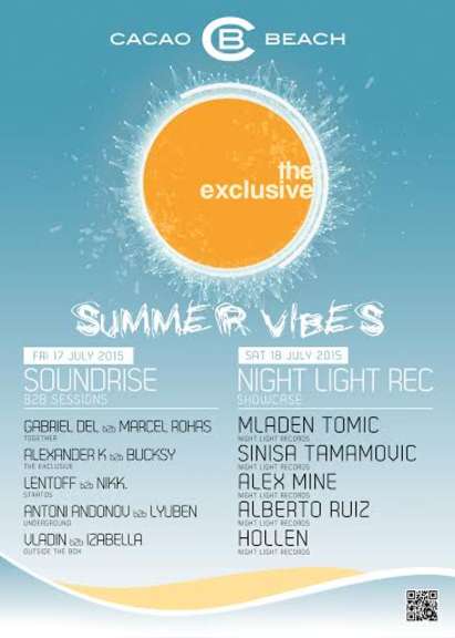 15 диджеи идват за The Exclusive Summer Vibes Weekend на Cacao Beach