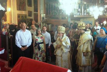 Вицепрезидентът Маргарита Попова бе патрон на юбилейните празници на храм „Преображение Господне”