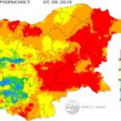 НИМХ: Жълт код за високи температури и Червен код за пожароопасност е обявен в област Бургас