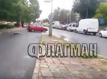 Тарикати на пътя: Шофьор се измъква в насрещното от ж.к. "Бр. Миладинови" (ВИДЕО)
