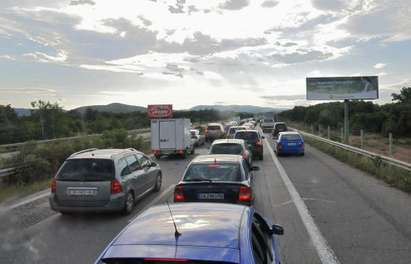 Жестоки тапи на магистрала "Тракия", внимавайте, ако ще пътувате!