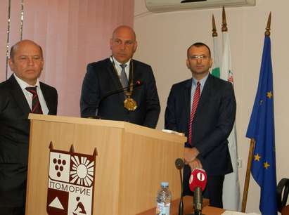 Кметът на Община Поморие Иван Алексиев положи клетва и встъпи във втория си мандат