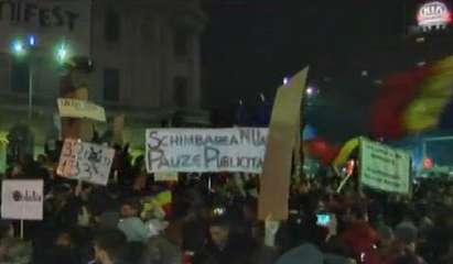 Над 6000 румънци протестираха срещу корупцията