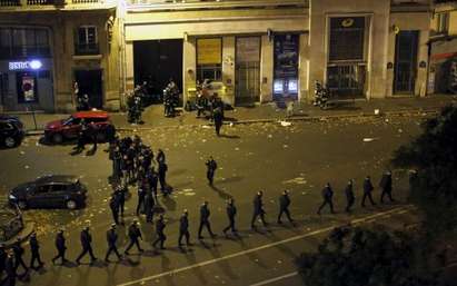 Смразяваща снимка: Кръв и опустошение след терористите в парижката зала „Батаклан” (СНИМКА 18+)
