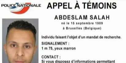 Издирват Салах Абдесалам заради атентатите в Париж