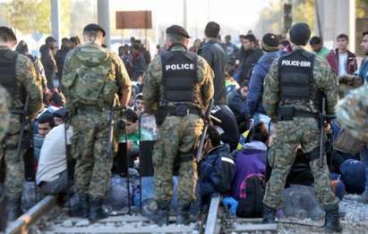 На границата между Гърция и Македония става страшно